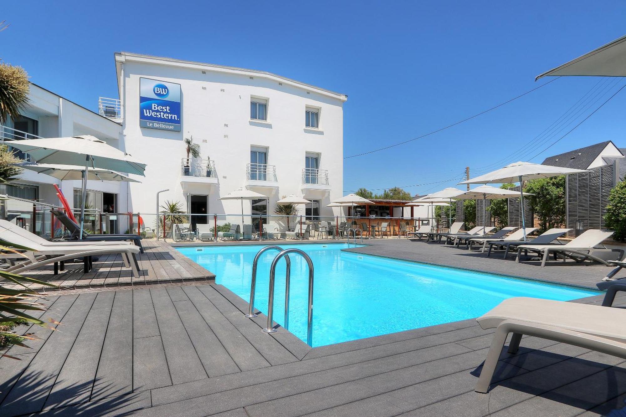 Best Western Hotel Le Bellevue Quiberon Eksteriør bilde